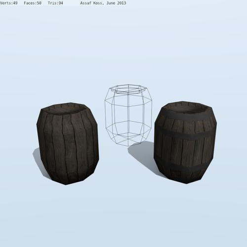 Wood Barrel preview image
